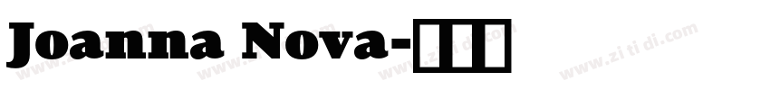 Joanna Nova字体转换